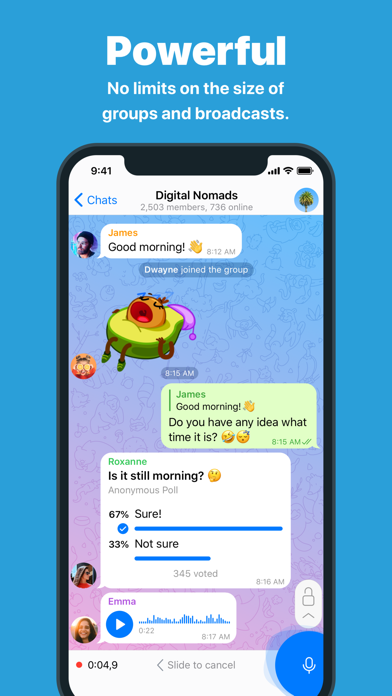 [Telegram聊天界面]玩telegram判多少年