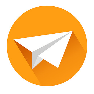 [app图标是一个纸飞机]图标是一个纸飞机的app