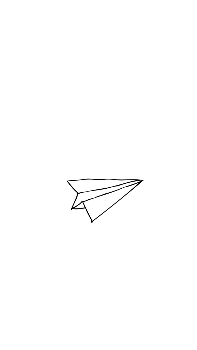 [纸飞机简笔画素材]纸飞机纸飞机简笔画