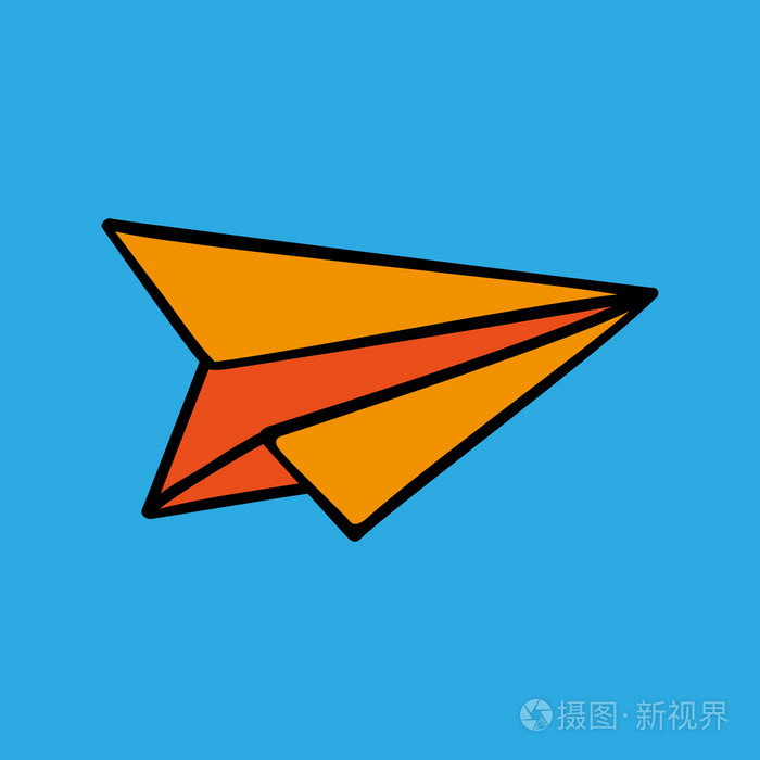 聊天软件蓝色纸飞机图标-蓝色飞机图标国外聊天软件
