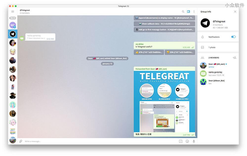 telegreat最热门的频道,official telegram channel