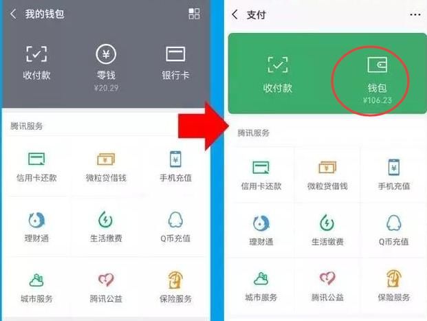 我的钱包功能在哪里打开,我的钱包在手机上哪个位置