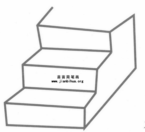 梯子的画法图片简笔画-梯子的画法图片简笔画大全