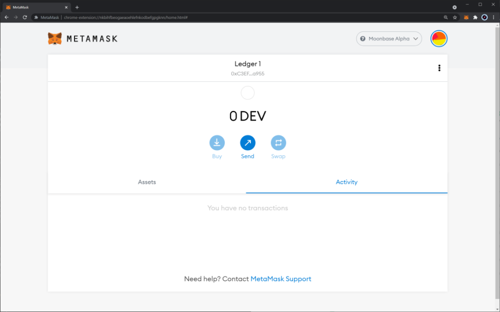 Ledger使用-ledger x s