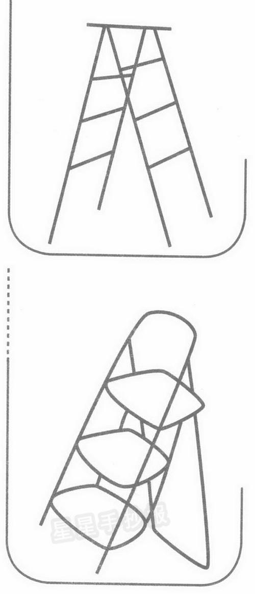 请问梯子怎么画-梯子怎么画简单漂亮