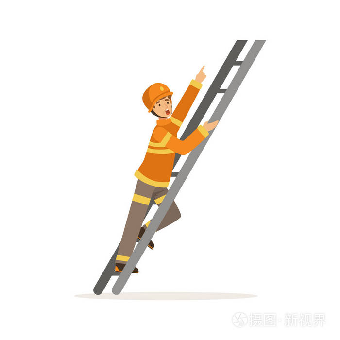 消防梯子图片卡通-消防梯子图片卡通可爱