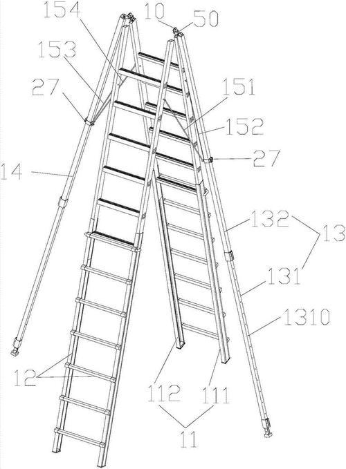 梯子的画法-梯子画法简笔画图片大全