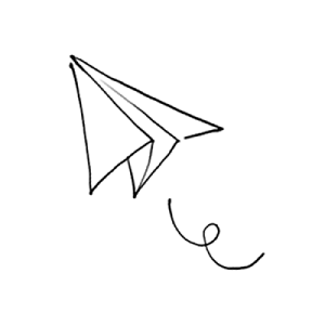 纸飞机简笔画大全图片-纸飞机简笔画大全图片儿童